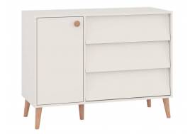 Комод с дверкой и тремя ящиками Афина 4-44901