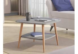 Стол журнальный Квадро Черный мрамор