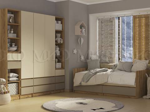 Детская Челси Color Слоновая кость/Глиняный серый