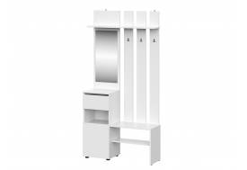 Вешалка с зеркалом Токио Серия 2