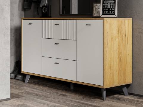 Комод 3 ящика двухстворчатый Милан