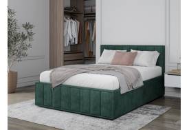 Кровать 1400 Лана зеленый велюр