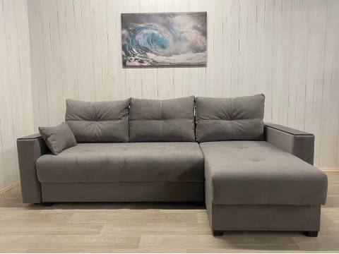 Диван Комфорт-3 ПБ+МДФ Тик-Так велюр Monaco 12