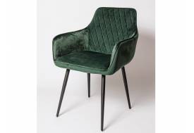 Кресло ОКС 555 зеленый вельвет