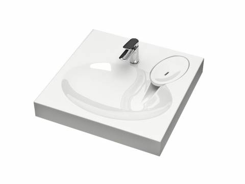 Раковина над стиральной машиной Смайл V55