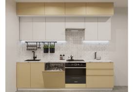 Кухонный гарнитур арт 46 Лайн Стамбул Тальк 2800 мм