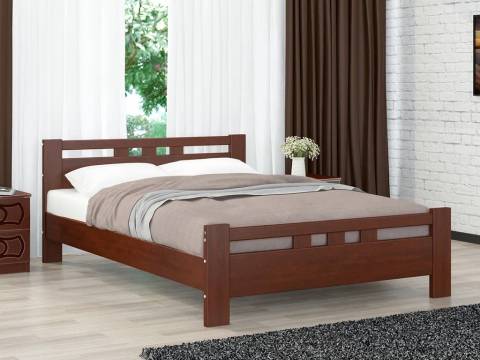 Кровать Вероника-2 1400 Орех