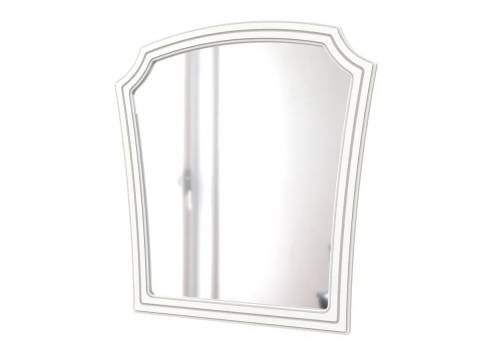 Зеркало навесное Лак Белый жемчуг