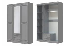 Шкаф для одежды ШР-3 Олимп Антрацит