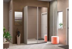 Шкаф-купе Прайм 2-х дверный 1200 два зеркала Ясень Анкор Светлый