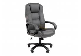 Офисное кресло Chairman 600 Россия экопремиум серый