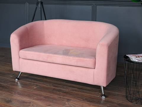 Диван 6666 ткань Вивальди 27 розовый