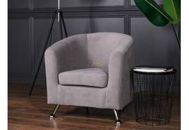 Кресло 6667 ткань Вивальди 07 серый