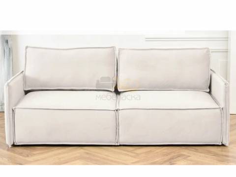 Диван 9999 ткань Вивальди 01 белый
