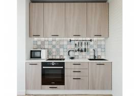 Кухонный гарнитур Шимо 2200 (верх 950 мм) МДФ