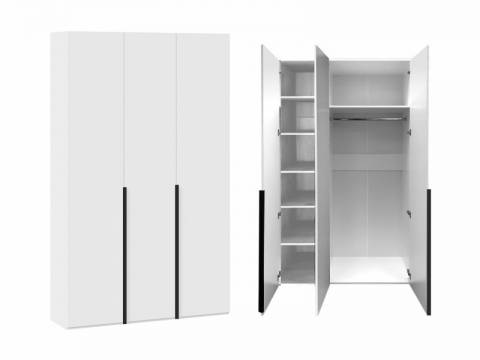 Шкаф трехдверный Сити в гостиную