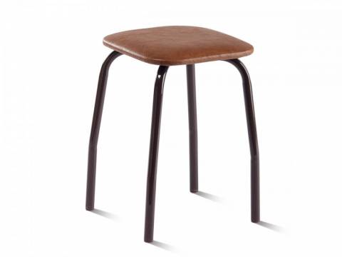 Табурет кухонный кожзам вик 344 (темно-коричневый)