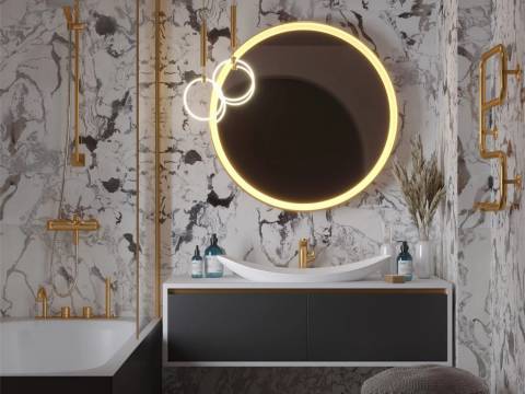 Зеркало круглое Ecliptic 700