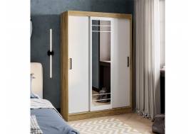 Шкаф-купе Тео ШКК-02 крафт/белый