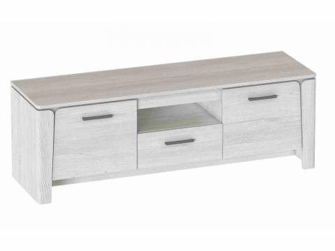 Тумба 2 двери и ящик в гостиную Мальта Дуб винтерберг
