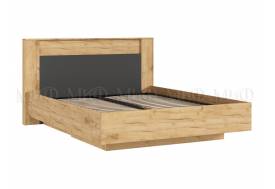 Кровать парящая 1600 Остин (с ПМ) Графит/Дуб Крафт