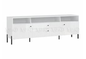 Тумба ТВ (металл) Оливия Белый Глянец, Белый