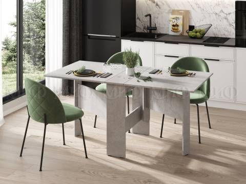 Стол книжка Бетон светлый