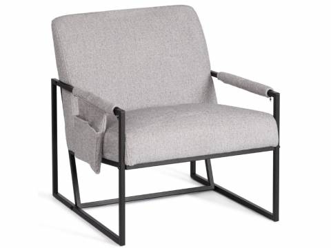 Кресло Charli LUX Чарли Люкс shape silver