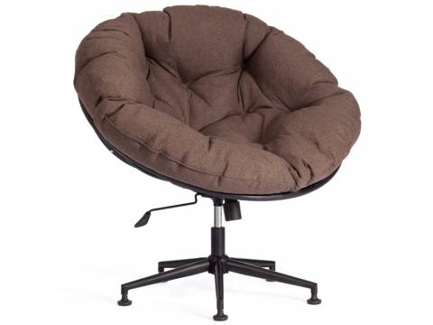 Кресло CLOUDE рогожка коричневый