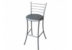 Стул Барный ДХ-2 обивка серебро