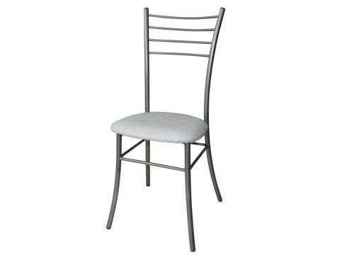 Стул Бистро ДХ-3 обивка белый