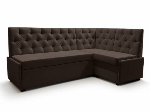 Угловой диван Призма каретная стяжка со спальным местом вивальди 10