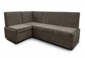 Угловой диван Призма Страйп со спальным местом вивальди 8
