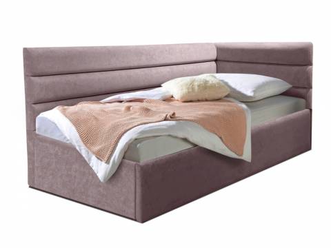 Кровать подростковая левая 800 Фрейм Модерн с подъемом мелита 25