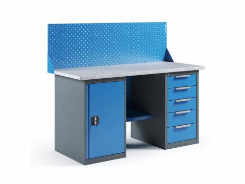 Верстак с драйвером и тумбой ВДТ-1.6