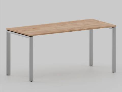 Стол с эффектом парения Лофт П-образные опоры серые ЛО.Кпп_8 800х1400 мм