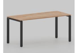 Стол с эффектом парения Лофт П-образные опоры черные ЛО.Кпп_8 800х1400 мм