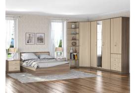 Спальня Дуэт люкс ясень шимо
