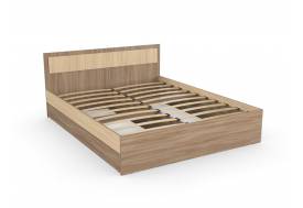 Кровать Дуэт Люкс 1200 ясень шимо