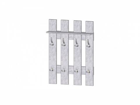 Вешалка 800 цемент светлый