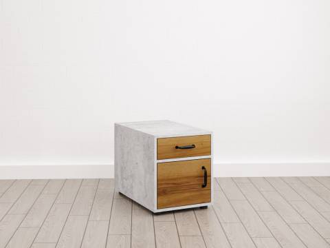 Тумба приставная малая (С-9) Soft комбинированный