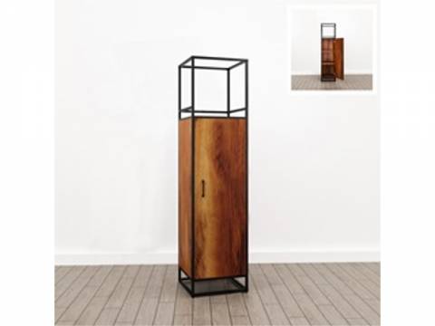 Шкаф для документов узкий (М-10) Лофт Дуб кельтский