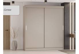 Шкаф-купе Гранд-1 2000 Сатин-двери ЛДСП