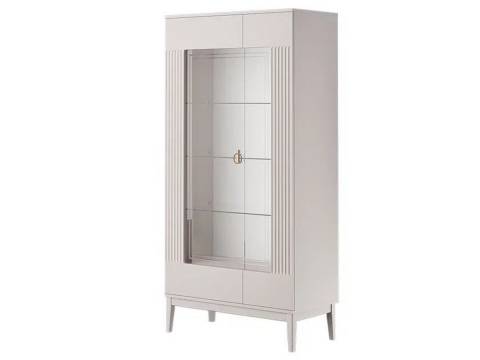 Шкаф-витрина ШР-2 Фарго льняной