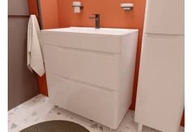 Тумба с раковиной Kare Luxe 900 напольная 2 ящика