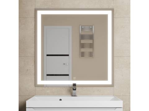 Зеркало Uperwood Tanos LED подсветка и подогрев 80x80 см