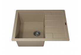Кухонная мойка Uperwood Quartz UPD-03-02 бежевая матовая