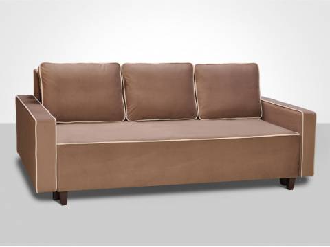 Диван Рио 1 Торонто шоколад-крем