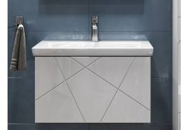 Тумба Geometry 600-0-1 Como навесная белый