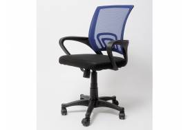 Кресло офисное OC 9030 черно-синий